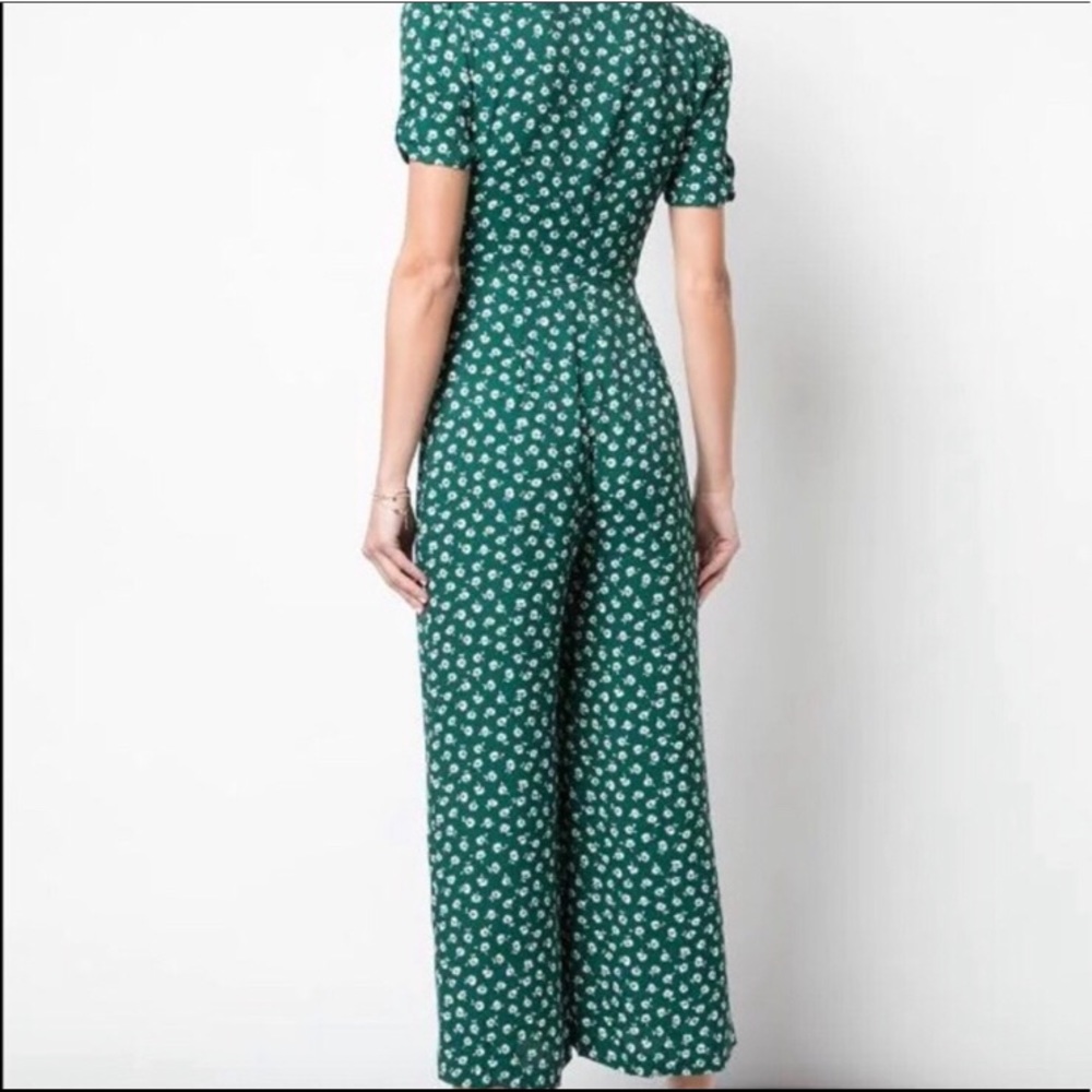 Reformation France green jumpsuit - Picture 3 of 8